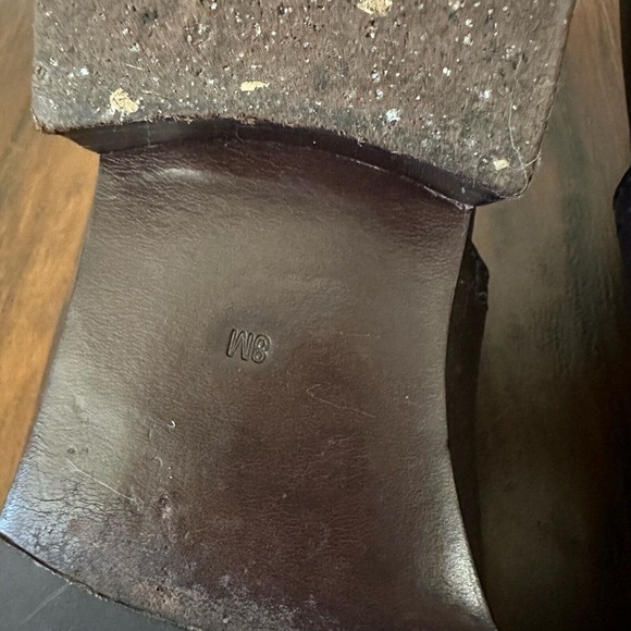 TORY BURCH Lexi Leather Ankle Boots Booties Pull On in Brown - Picture 11 of 11